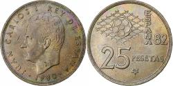 World Coins - Spain, Juan Carlos I, 25 Pesetas, 1980 (81), Madrid, Cupronickel,
