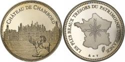 World Coins - France, Medal, Château de Chambord, Copper-nickel,