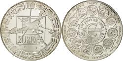 World Coins - France, Medal, 1er Janvier 1999, Euro Parité, EUROPA, 1999,