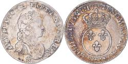 World Coins - Coin, France, Louis XV, 1/10 Écu vertugadin, 1717, Nantes, réformé