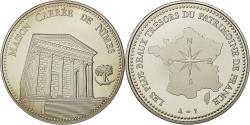 World Coins - France, Medal, Les plus beaux trésors du patrimoine de France, Maison carrée