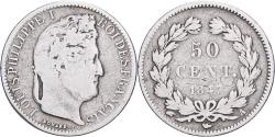 World Coins - France, Louis Philippe I, 50 Centimes, 1847, Paris, Silver,