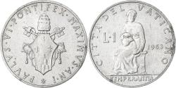 World Coins - Vatican, Paul VI, 1 Lire, 1963, Rome, Aluminum,