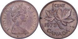 World Coins - Canada, Elizabeth II, Cent, 1973, Royal Canadian Mint, Bronze,
