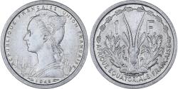 World Coins - Coin, French Equatorial Africa, Franc, 1948, Paris, , Aluminum, KM:6