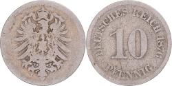 World Coins - Coin, Germany, 10 Pfennig, 1876