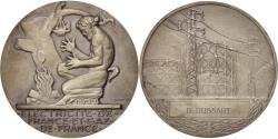 World Coins - France, Medal, Électricité de France et gaz de France, Business & industry