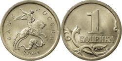 World Coins - Coin, Russia, Kopek, 2003, Saint-Petersburg, , Copper-Nickel Plated