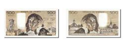 World Coins - Banknote, France, 500 Francs, 500 F 1968-1993 ''Pascal'', 1976, 1976-11-04