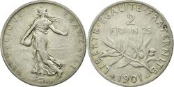 World Coins - Coin, France, Semeuse, 2 Francs, 1901, Paris, , Silver, Gadoury:532