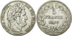 World Coins - Coin, France, Louis-Philippe, 5 Francs, 1839, Paris, , Silver