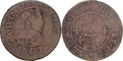World Coins - Coin, France, Ardennes, Fréd-Maurice de La Tour, Double Tournois, 1637, Sedan