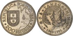 World Coins - Portugal, 200 Escudos, Tanegashima, 1993, Lisbon, Copper-nickel, , KM:665