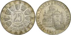 World Coins - Austria, 25 Schilling, 1961, Silver, , KM:2891