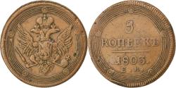 World Coins - Coin, Russia, Alexander I, 5 Kopeks, 1803, Ekaterinbourg, , Copper