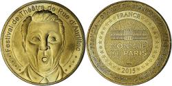 World Coins - France, Token, Tourist Token, 15/ Festival de Théâtre de Rue d'Aurillac, 2015