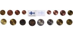 World Coins - Finland, Euro-Set, 2004,