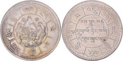 World Coins - Coin, Tibet, 10 Srang, 1950-1951, Ganden Phodrang, , Billon, KM:Y30
