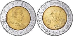 World Coins - Coin, VATICAN CITY, John Paul II, 500 Lire, 1999, Rome, , Bi-Metallic