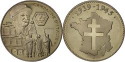 World Coins - France, Medal, Seconde Guerre Mondiale, Campagne d'Italie, , Copper-nickel