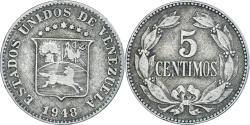 World Coins - Coin, Venezuela, 5 Centimos, 1948