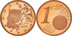 World Coins - France, Euro Cent, 2009, Paris, BE, , Copper Plated Steel, Gadoury:1