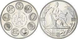 World Coins - France, Medal, Ecu Europa, Europe Assise, 1980, Copper-nickel, Rodier,