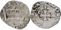 World Coins - France, Charles IV, Double Parisis, 1323-1328, Billon, , Duplessy:244b
