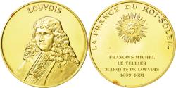 World Coins - France, Medal, Louvois, Undated, , Vermeil