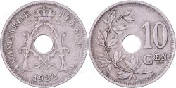 World Coins - Belgium, Albert I, 10 Centimes, 1922, Brussels, Copper-nickel, , KM:86