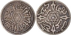 World Coins - Coin, Morocco, 'Abd al-Aziz, 1/2 Dirham, 1901/AH 1319, Paris, , Silver