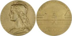 World Coins - France, Medal, Union Interparlementaire, Paris, 1927, Dubois.H, , Gilt