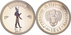 World Coins - Egypt, Medal, Trésors d'Egypte, Horus, , Copper-nickel