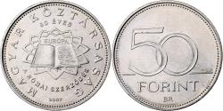 World Coins - Hungary, 50 Forint, 2007, Budapest, Copper-nickel, , KM:805