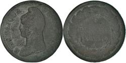 World Coins - Coin, France, Dupré, Decime, AN 8, Paris, , Bronze, KM:644.1