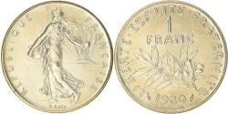 World Coins - Coin, France, Semeuse, Franc, 1980, Paris, FDC, , Nickel, KM:925.1