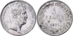 World Coins - France, Louis-Philippe I, Franc, 1831, Lille, Silver, , Gadoury:452