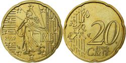 World Coins - France, 20 Euro Cent, BU, 2002, MDP, Nordic gold, , KM:1286