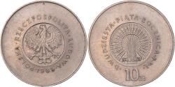 World Coins - Coin, Poland, 10 Zlotych, 1969, Warsaw, , Copper-nickel, KM:61