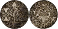 World Coins - Morocco, Yusuf, 5 Dirhams, 1918/AH1336, Silver,
