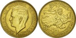 World Coins - Coin, Monaco, Rainier III, 50 Francs, Cinquante, 1950,
