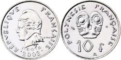 World Coins - French Polynesia, 10 Francs, 2002, Paris, Nickel, , KM:8