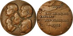 World Coins - France, Medal, Seconde Guerre Mondiale, Radio Londres, 1940-1944, Revol