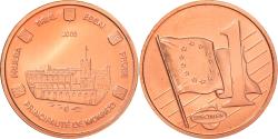 World Coins - Monaco, Medal, 1 C, Essai Trial, 2005, , Copper