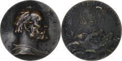 World Coins - France, Medal, Victor Hugo, Souvenir du Centenaire, 1902, Bronze, Chaplain