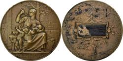World Coins - France, Medal, Protection du Premier Age, Ministère de l'Intérieur, Bronze