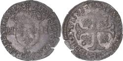 World Coins - Coin, France, Henri IV, Douzain aux deux H, 1593, Saint Lô, , Billon