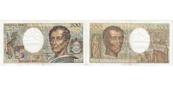 World Coins - France, 200 Francs, Montesquieu, 1991, D.090, VF(30-35)