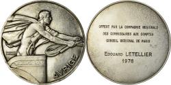 World Coins - France, Medal, Commissaires aux Comptes de Paris, 1976, Guiraud,