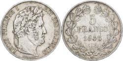 World Coins - France, Louis Philippe I, 5 Francs, 1846, Paris, Silver,